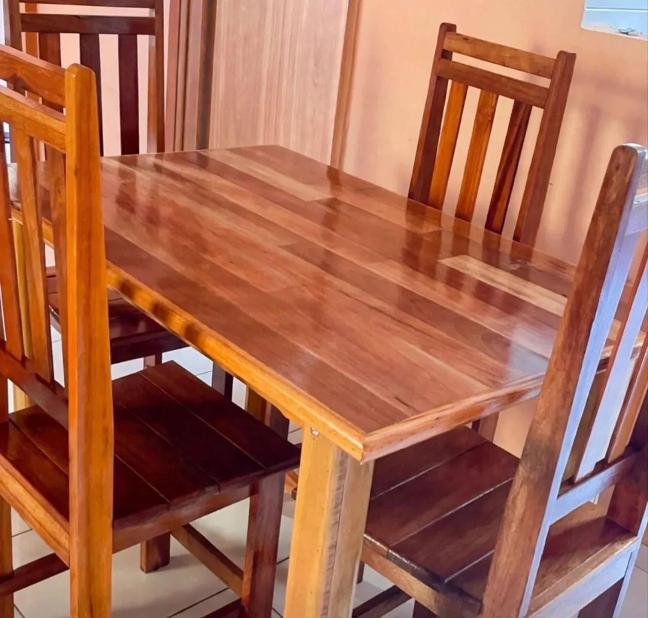 Mesa com 4 cadeiras SEM ENTRADA + PARCELADO + ENTREGA GRÁTIS - Foto 2