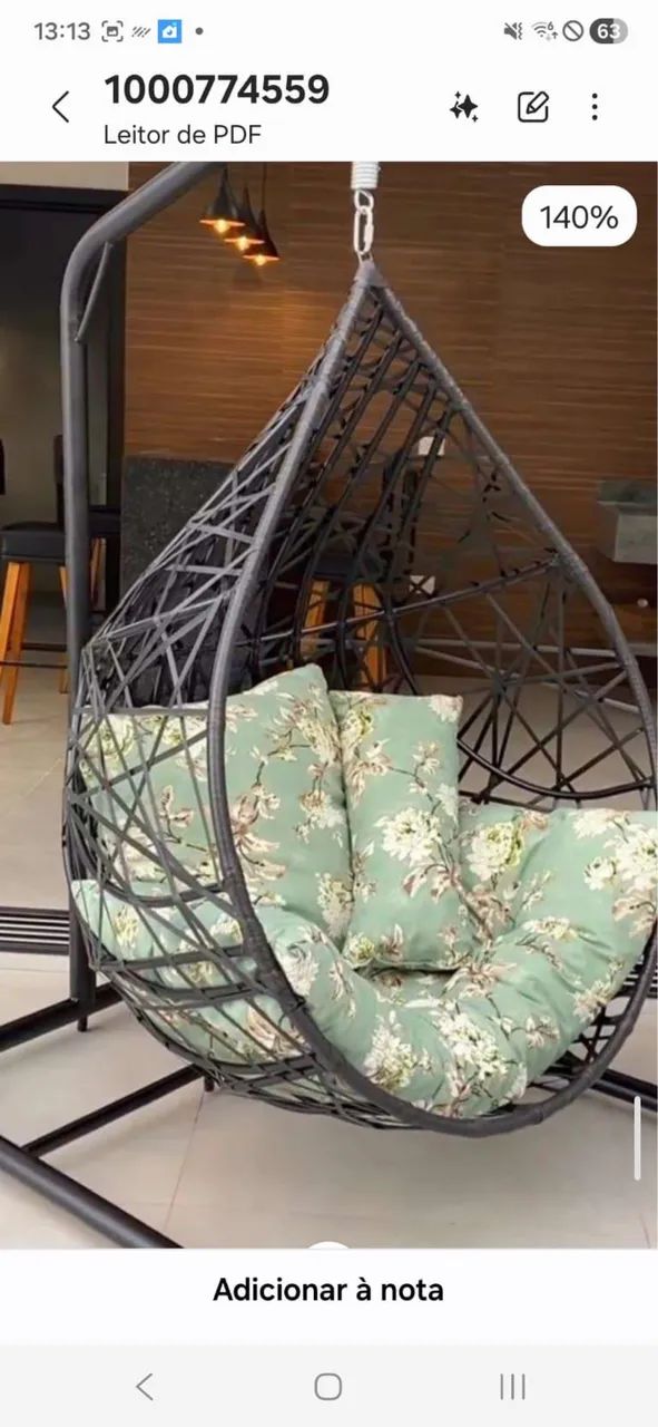 Balanço Ninho Gotta - Linha premium!  - Foto 4