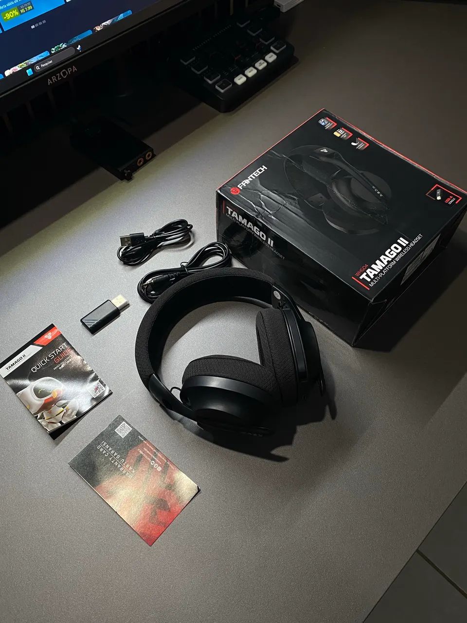 Headset Gamer FanTech Tamago 2 