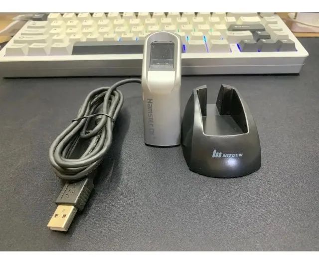 Leitor Biométrico Digital Nitgen Hamster Dx Usb 