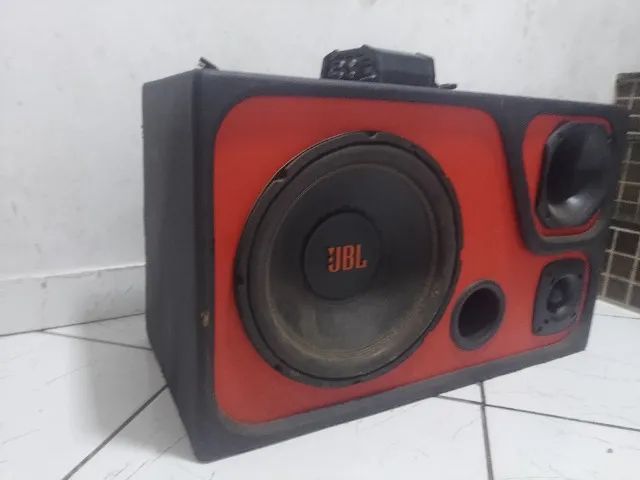 Caixa trio JBL com Módulo 400w - Foto 2