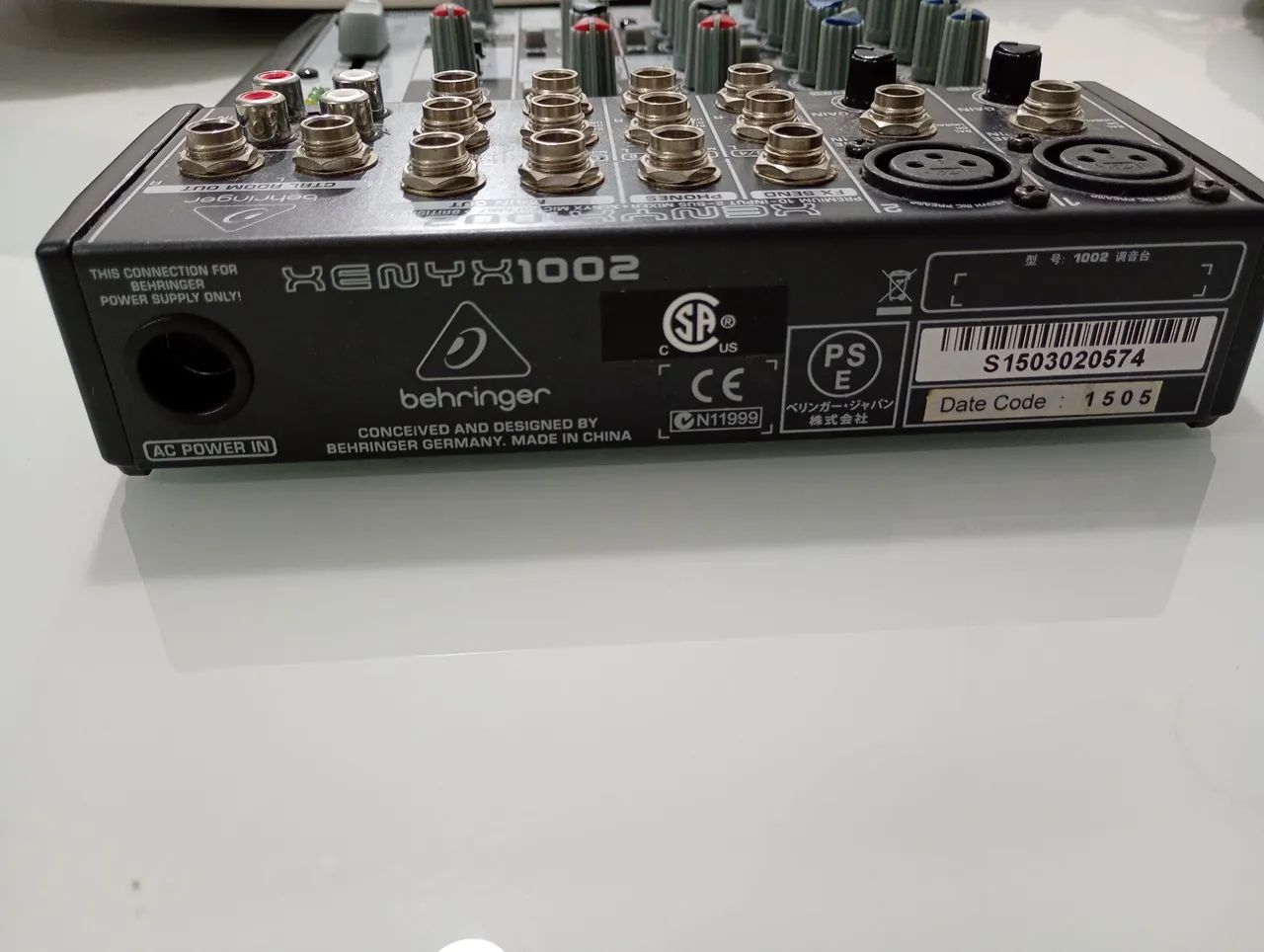 Mesa de som com 6 canais Behringer  - Foto 4