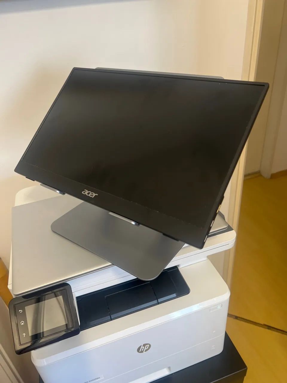 Segunda tela ACER notebook e suporte 