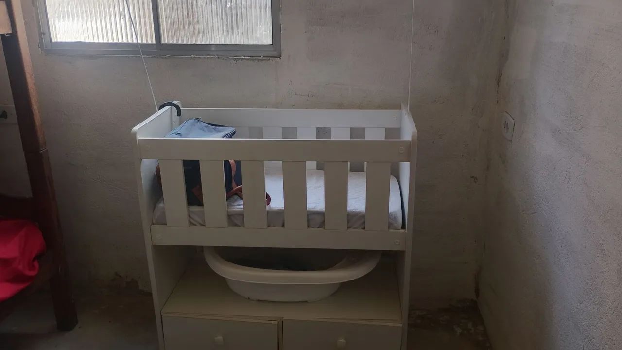 Carrinho de bebê + berço pequeno para vender - Foto 5