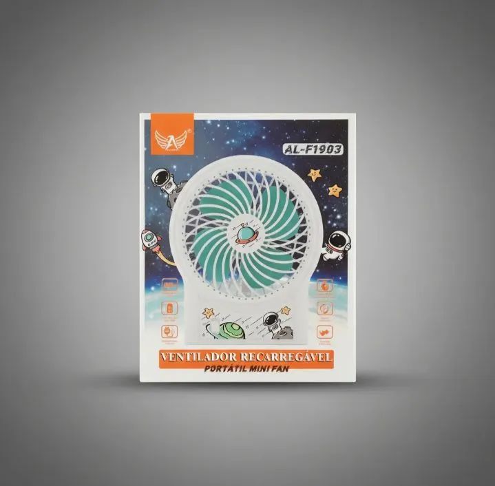 Ventilador recarregável portátil Mini Fan 