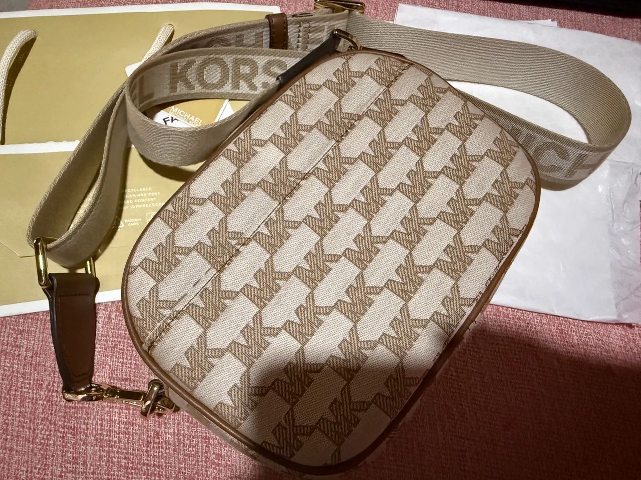 Bolsa Transversal Jet Set Logo Média - Michael Kors - Foto 5