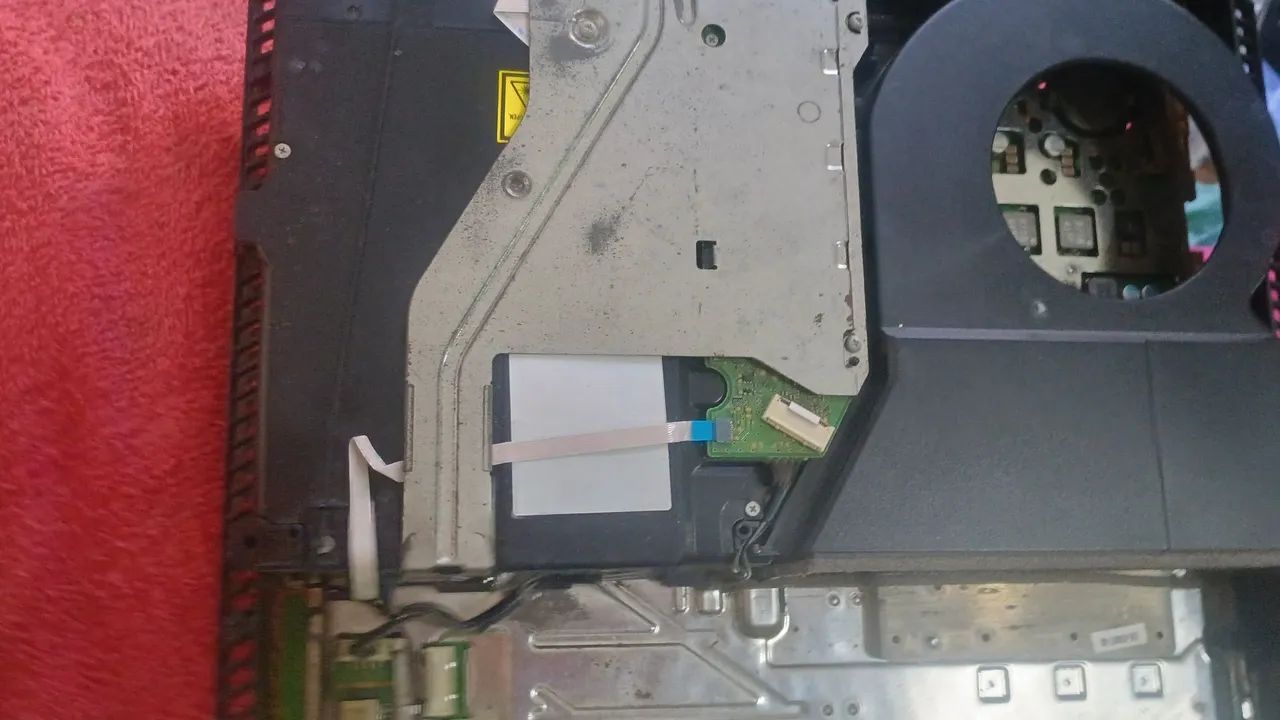 CARCAÇA PS4 FAT PLACA MÃE DRIVE E CARCAÇA SEM COOLER SEM FONTE SEM HD - Foto 5