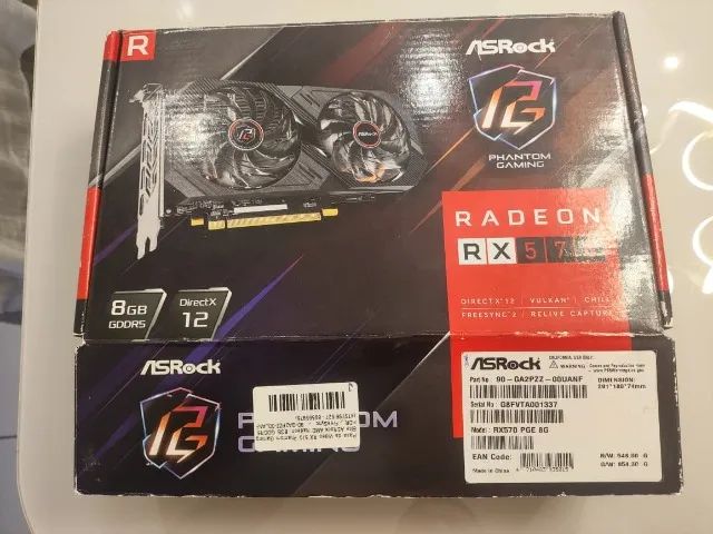 RX 570 8 GB COM DEFEITO - Foto 5