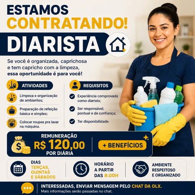 Vaga de Diarista