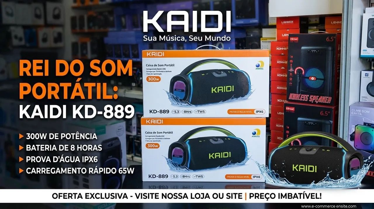 Caixa de som Kaid  - Foto 2
