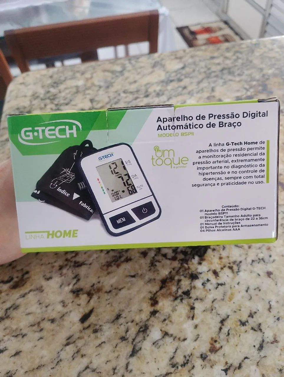 Aparelho de pressão digital automático de braço  - Foto 2
