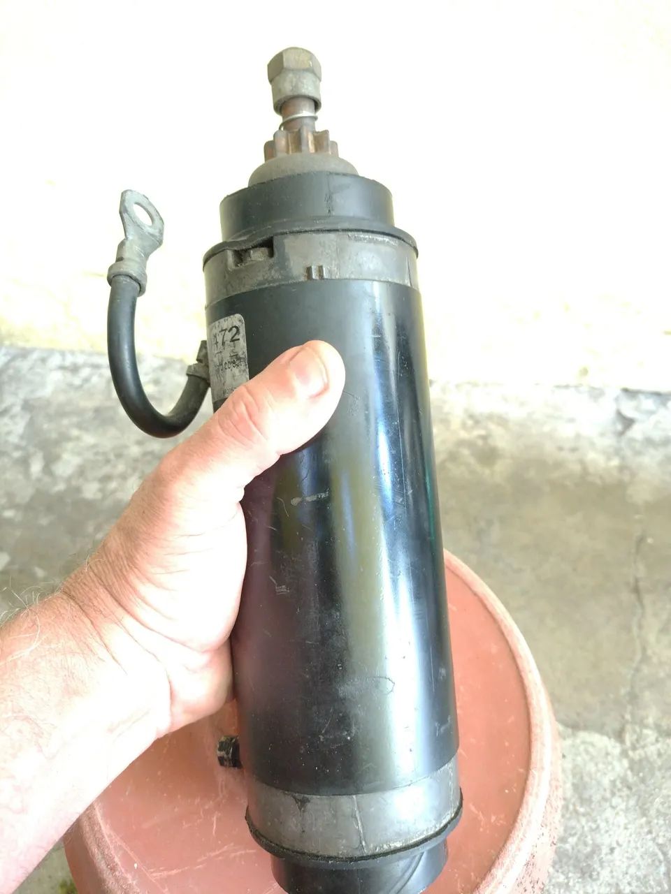 Motor de partida arranque do Mercury 150 Hp EFI  serve em outras potencias - Foto 6