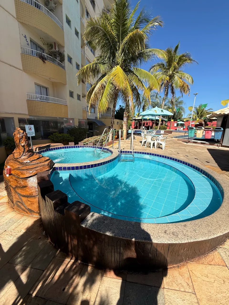 Flat Caldas Novas com 7 piscinas - Foto 3