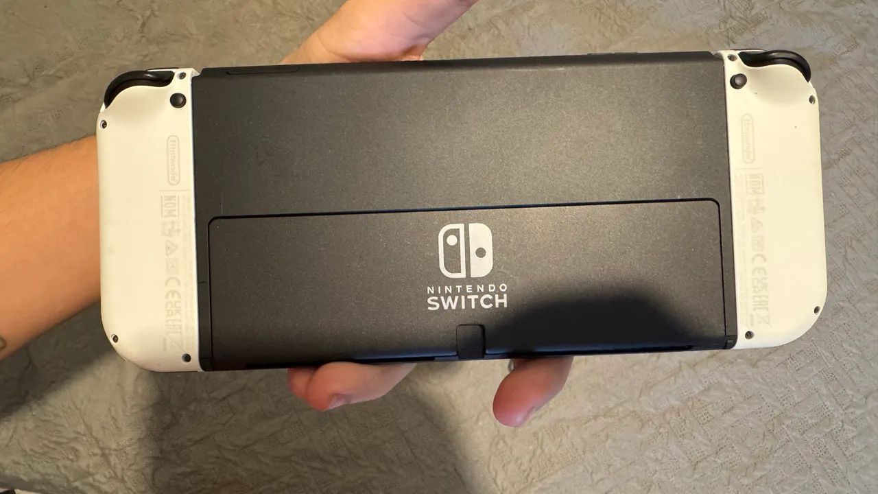 Nintendo Switch OLED Branco 64gb - Foto 3
