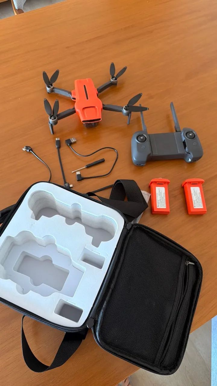 Drone FIMI X8 Mini 4K | 2 Baterias + Controle + Bolsa - Foto 4