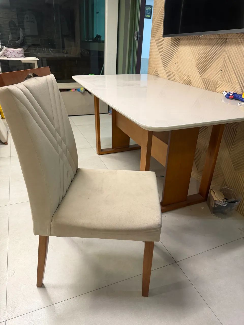 Conjunto cadeiras para mesa jantar 