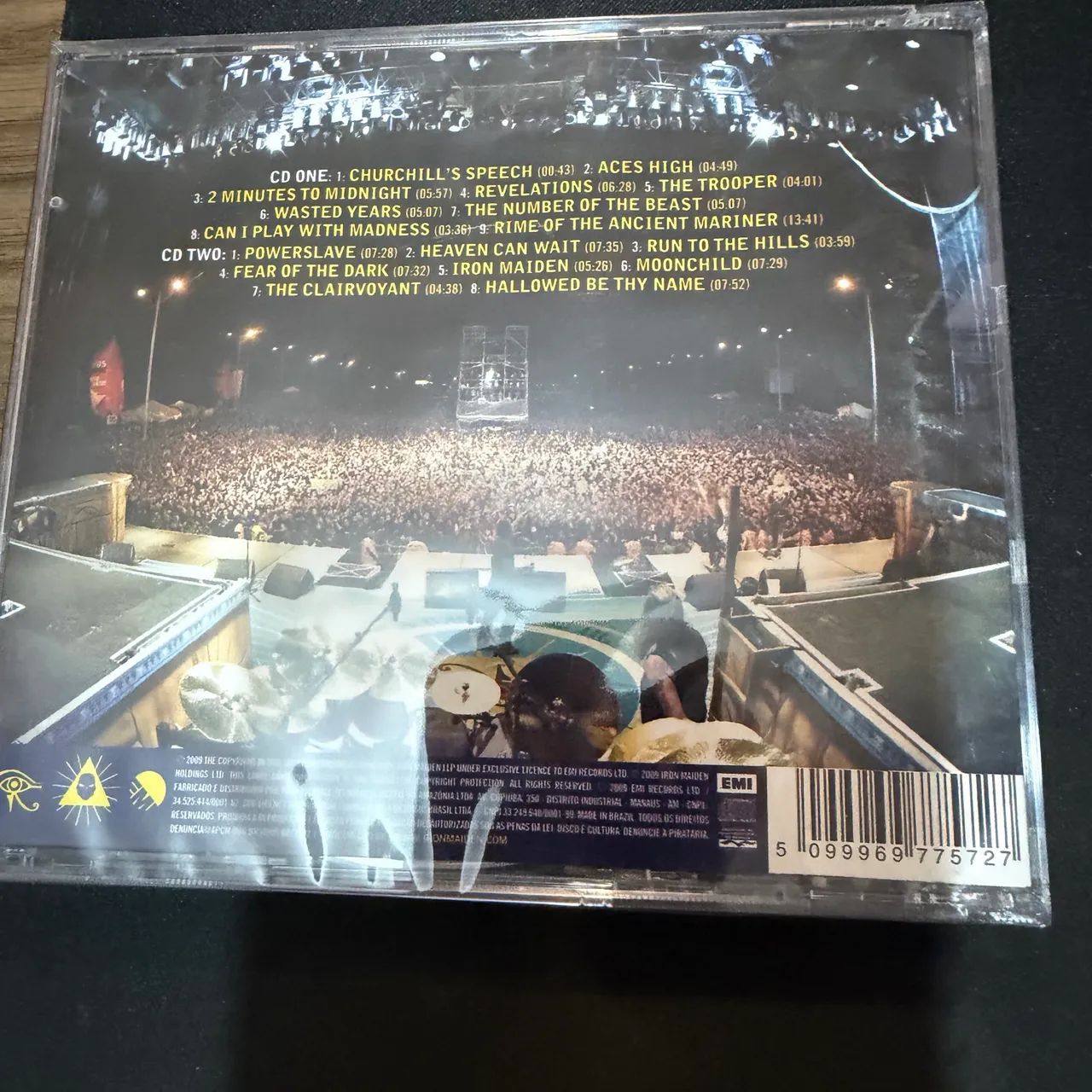 Cd Duplo Iron Maiden Flight 666 Novo Lacrado! - CDs, DVDs etc