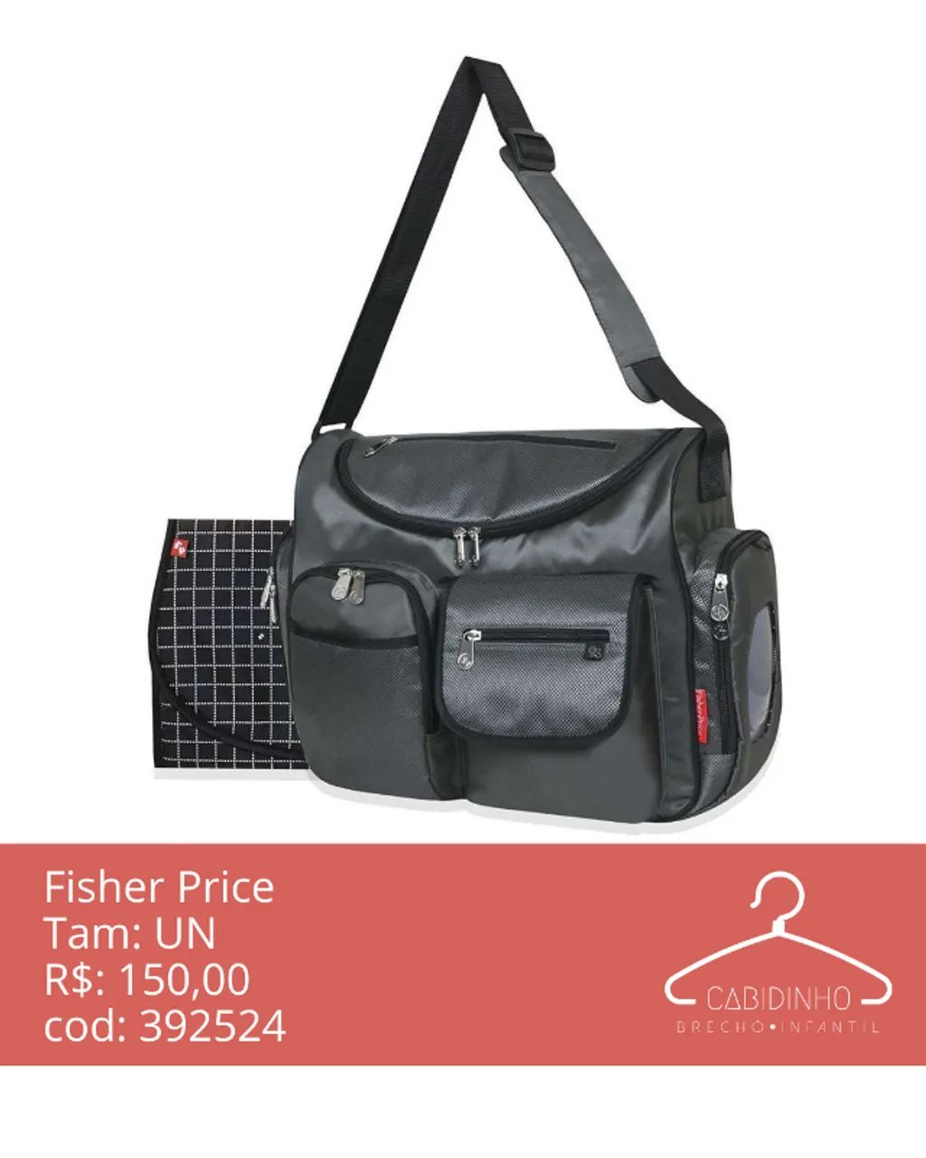 bolsa maternidade Fisher Price