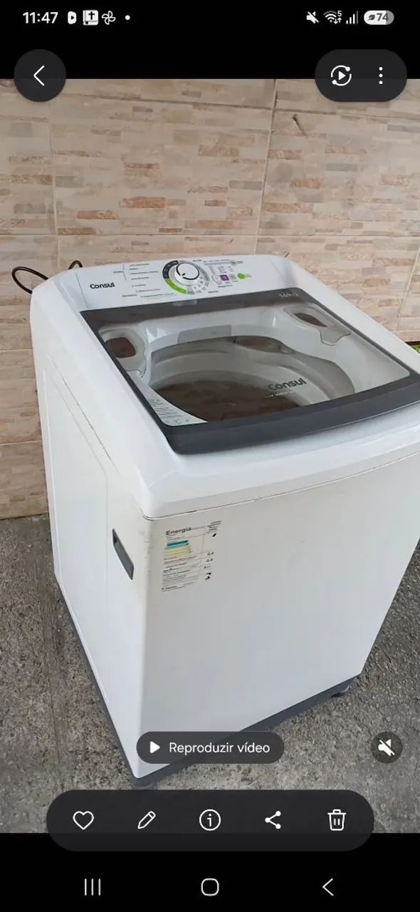 Máquina Cônsul 16kg Top  - Foto 3