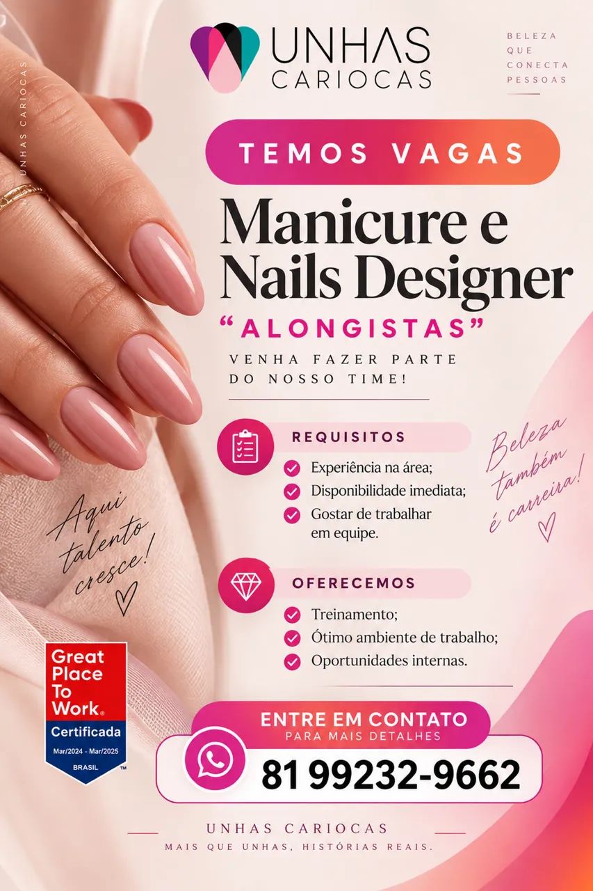 Manicure / Alonguista 