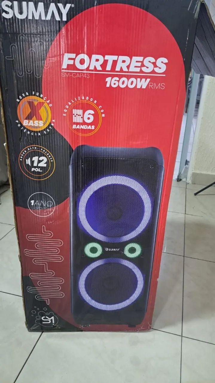 Caixa de som Fortress 1600w  - Foto 4