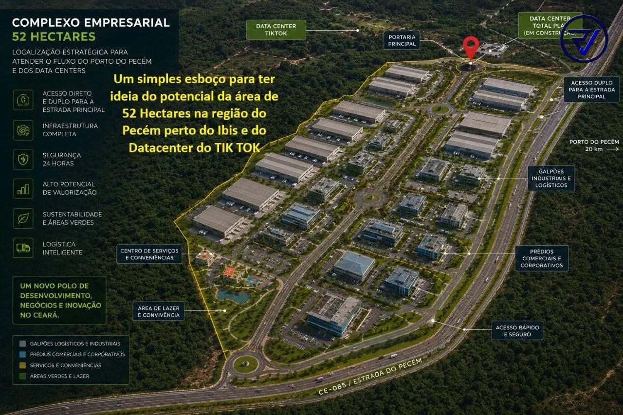 52 HECTARES EM ÁREA ESTRATÉGICA!!!
