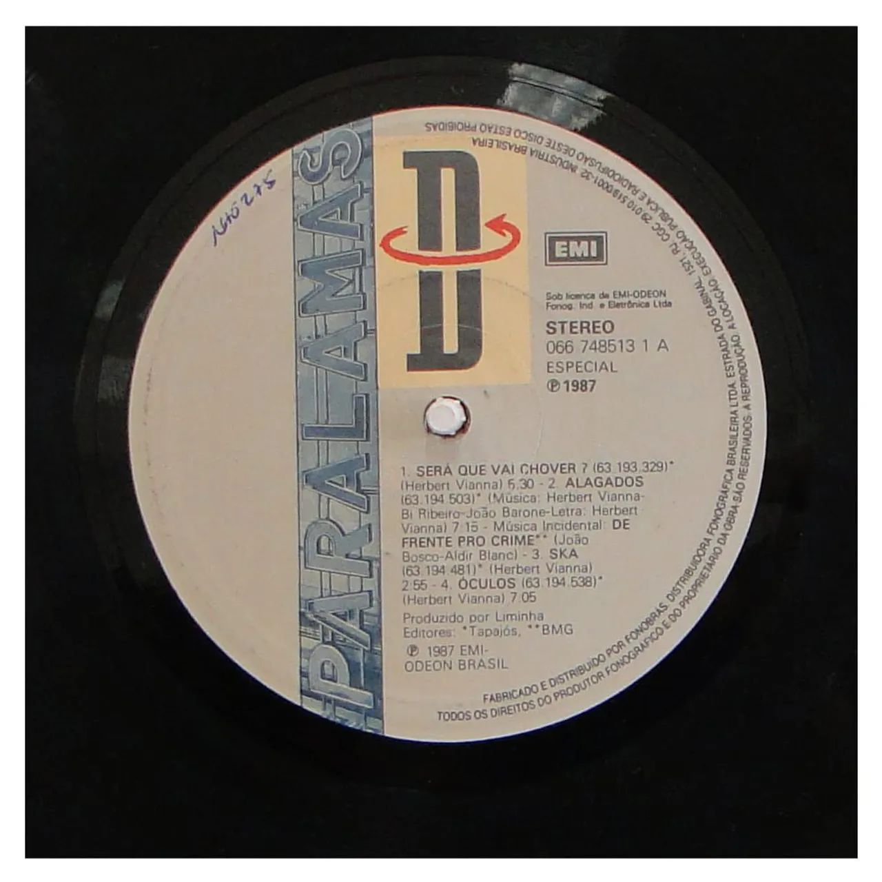 LP paralamas do sucesso D, 1987 - Foto 4