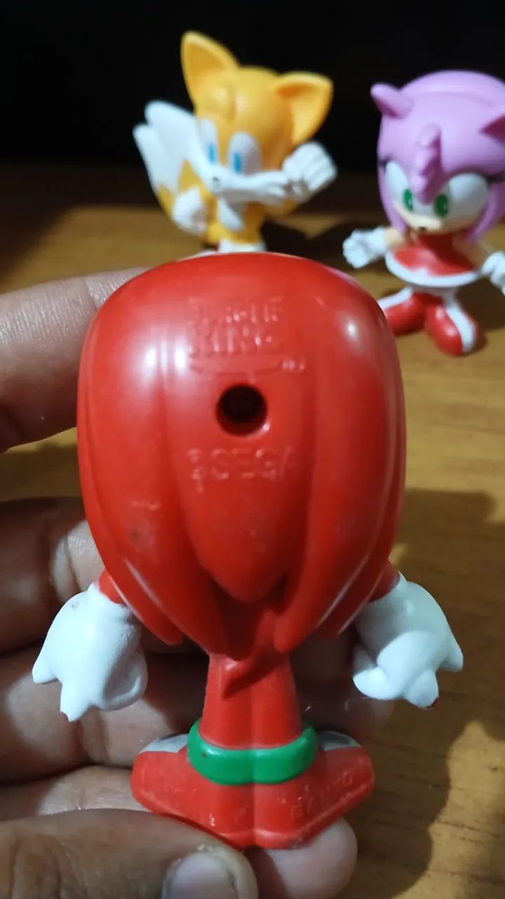 Kit 5 bonecos sonic colecionáveis  - Foto 5