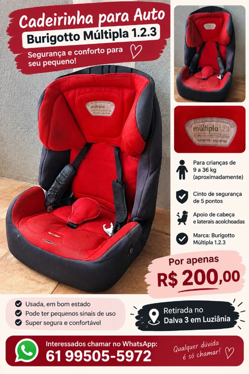Cadeirinha para carro