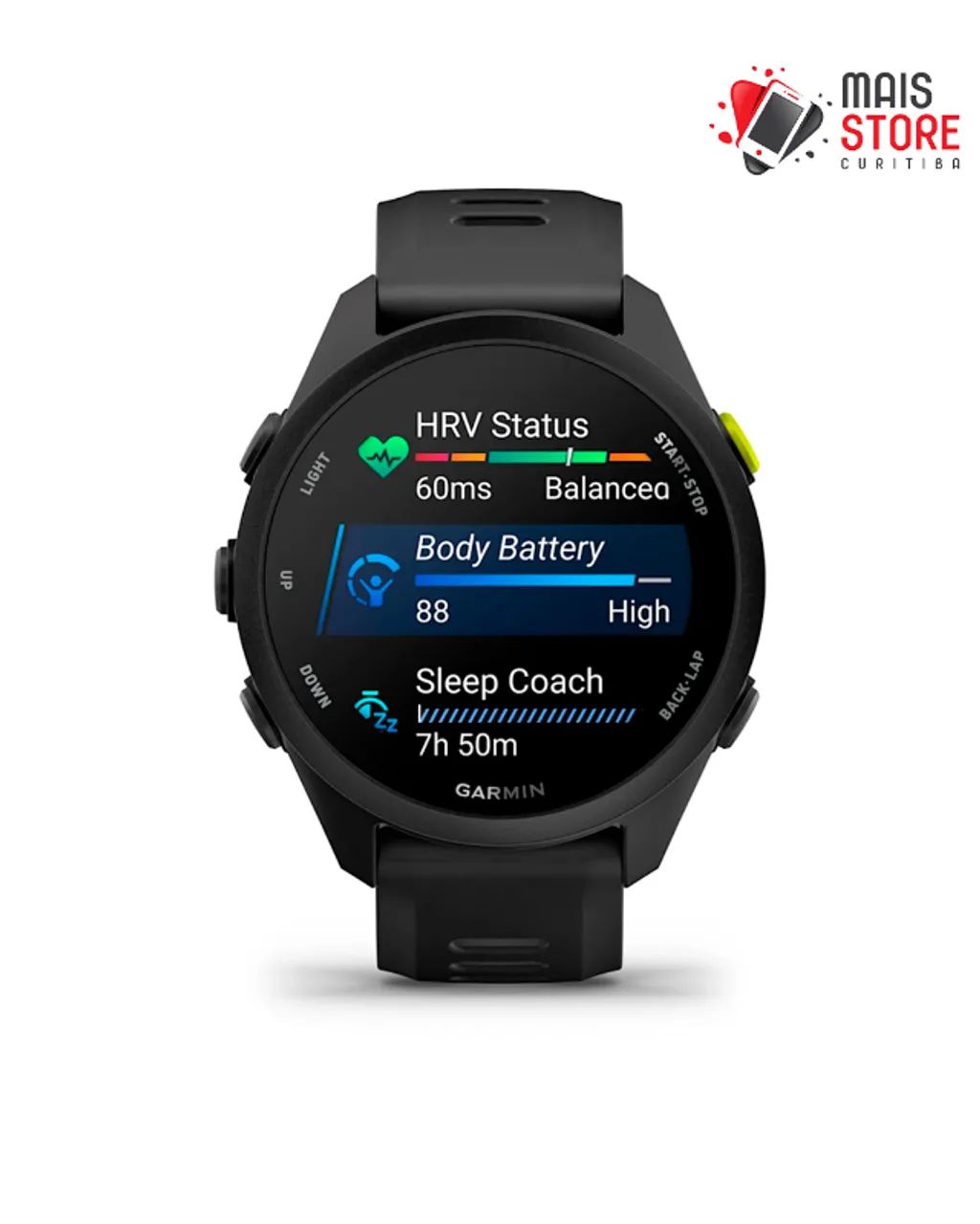 Relógio Garmin Forerunner 70 - 42.6mm -Black 010-04307-00 - Lacrado na caixa - Foto 3