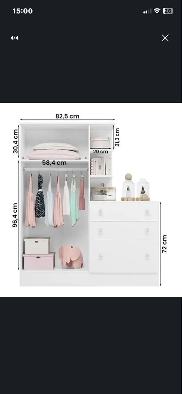 Cômoda Gr doce sonho - Promoção  - Foto 2