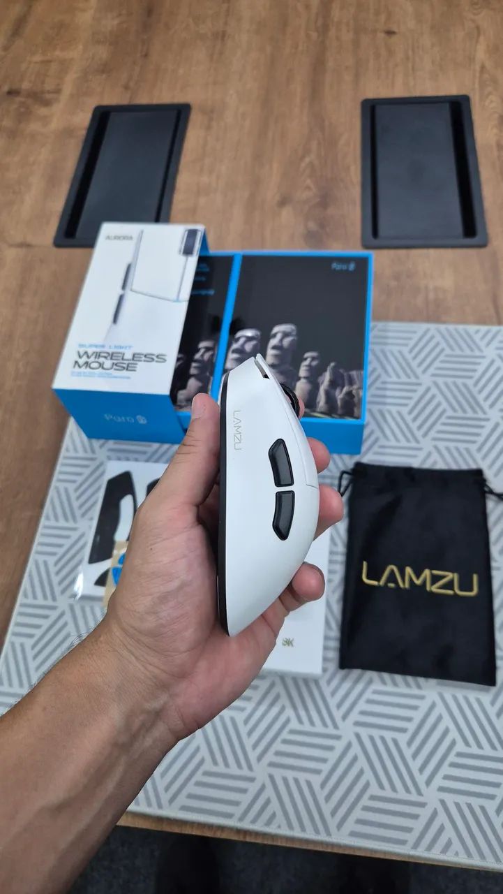 Mouse Lamzu Paro aurora+ receptor 8k - Foto 2