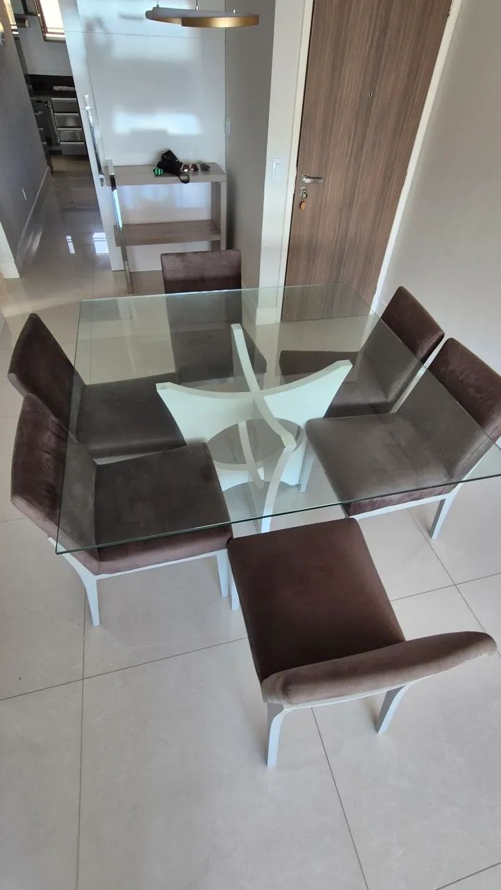 Mesa de jantar com 6 cadeiras - Foto 2