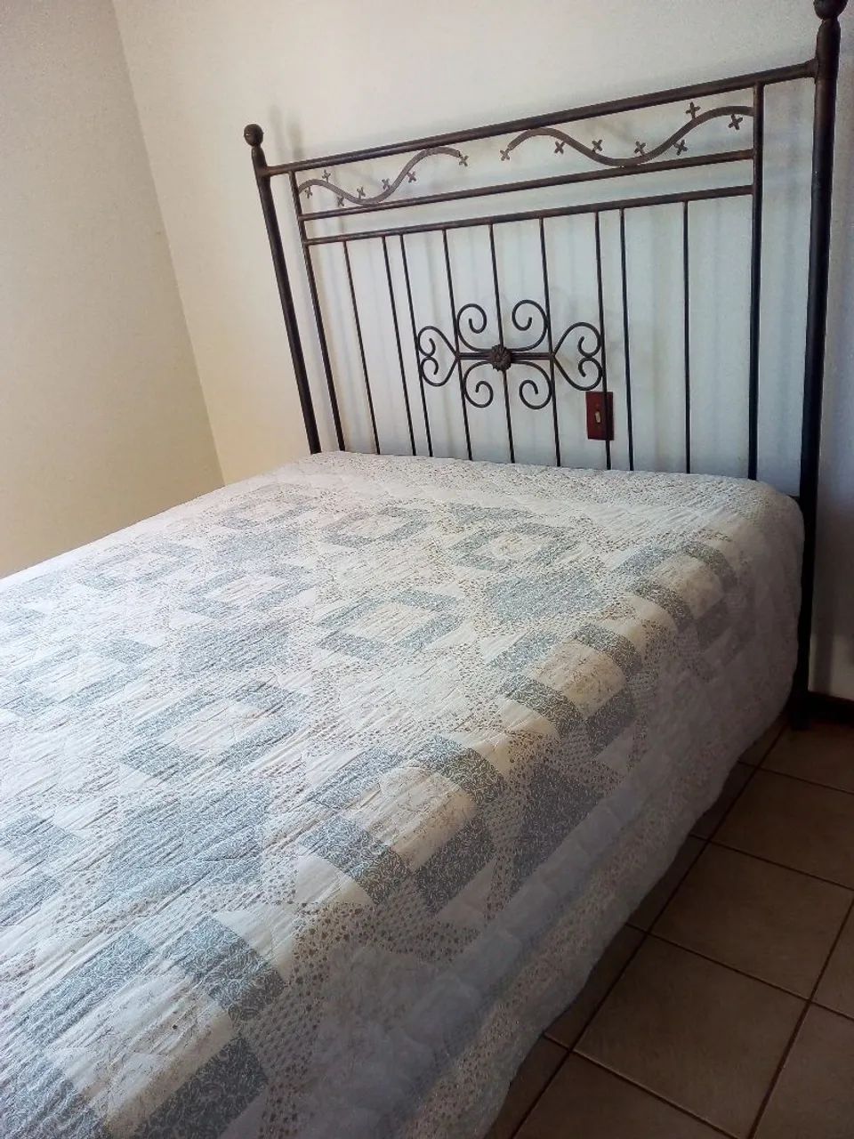 CAMA QUEEN DE FERRO - Foto 4