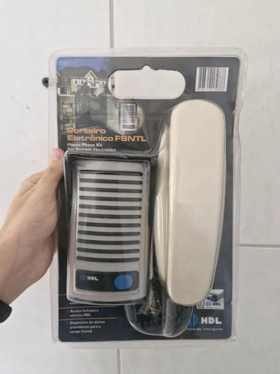 Porteiro Eletrônico/Interfone HDL F8 NTL | NOVO e Lacrado
