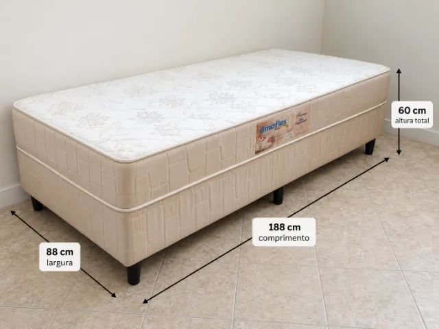 Cama box  de solteiro