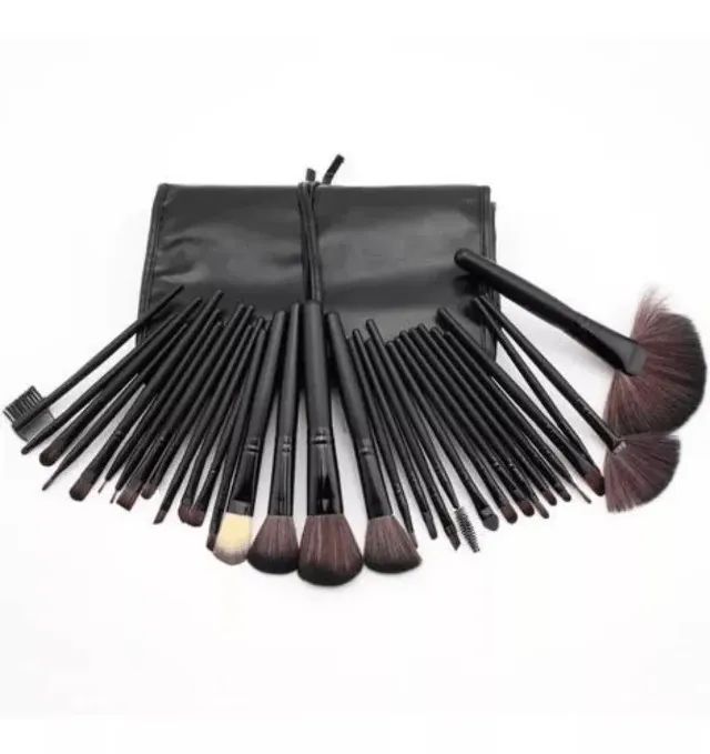 Kit Com 32 Pincel Para Maquiagem Profissional - Foto 2