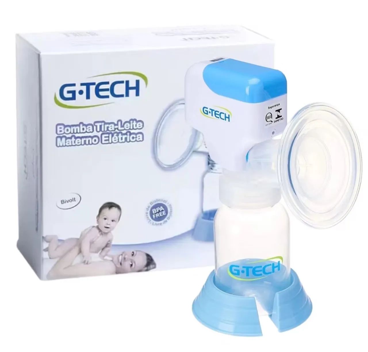 Bomba de leite g tech elétrica  - Foto 2