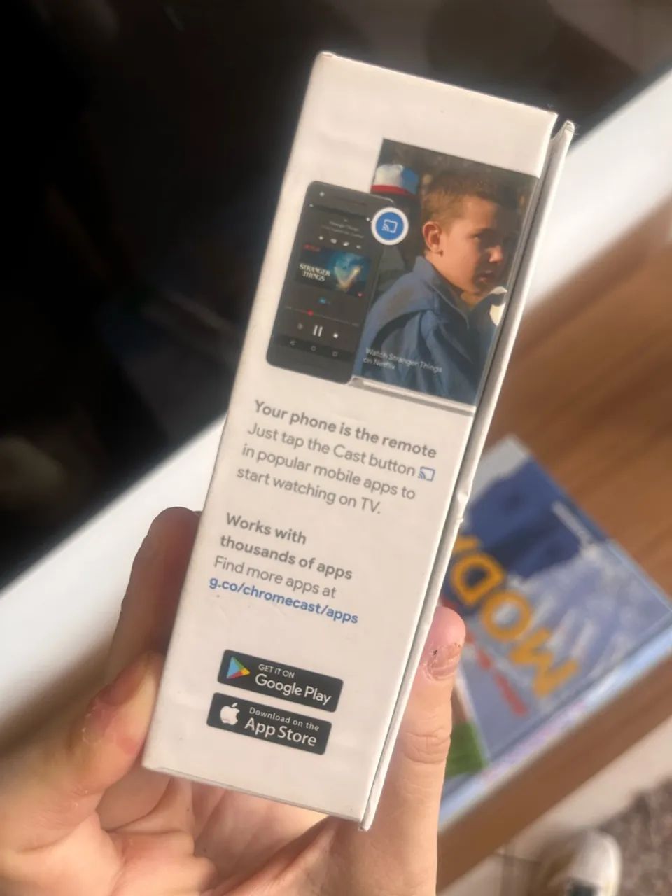 Chromecast Google 3ª geração Full HD com caixa - Foto 2