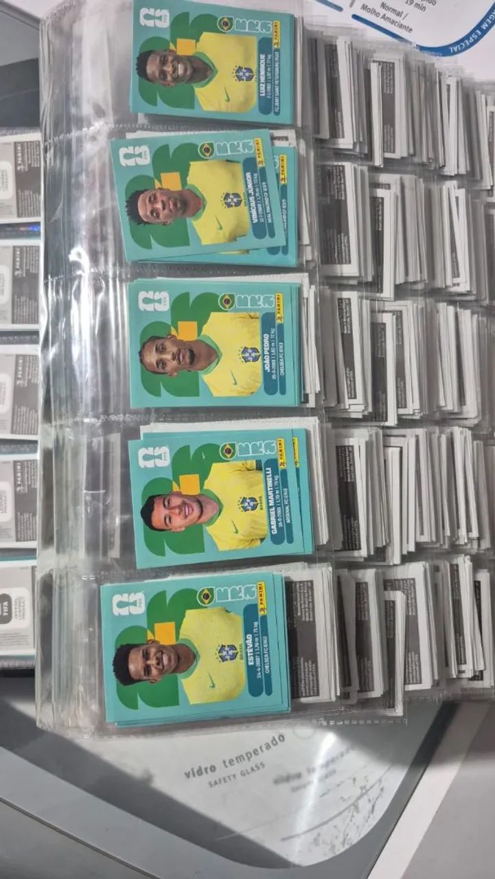 Vende se figurinhas avulso da copa do mundo 