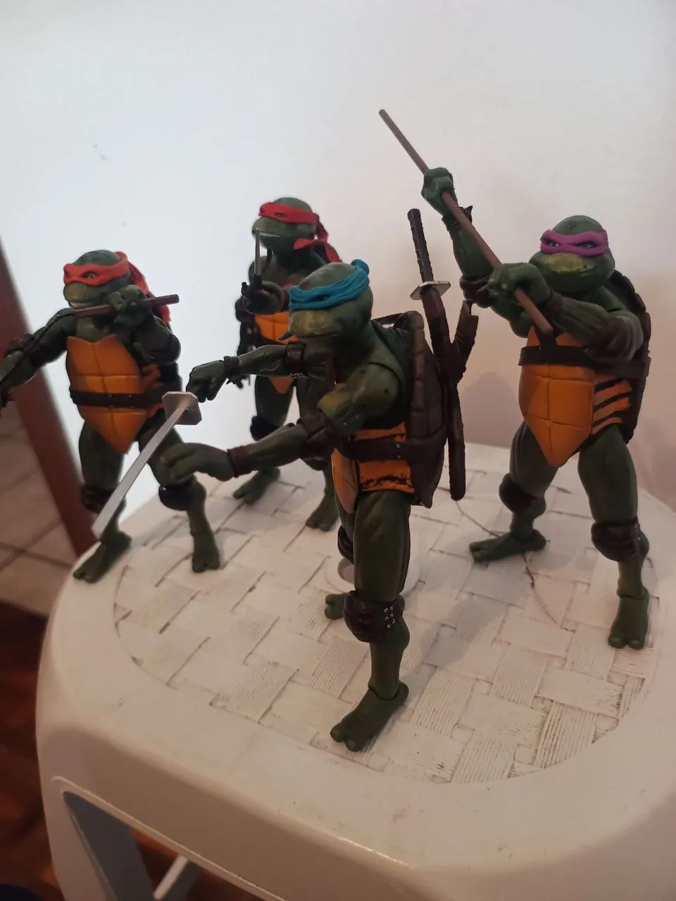 Tartarugas Ninja versão filme dos anos 90 - articuladas - Foto 3