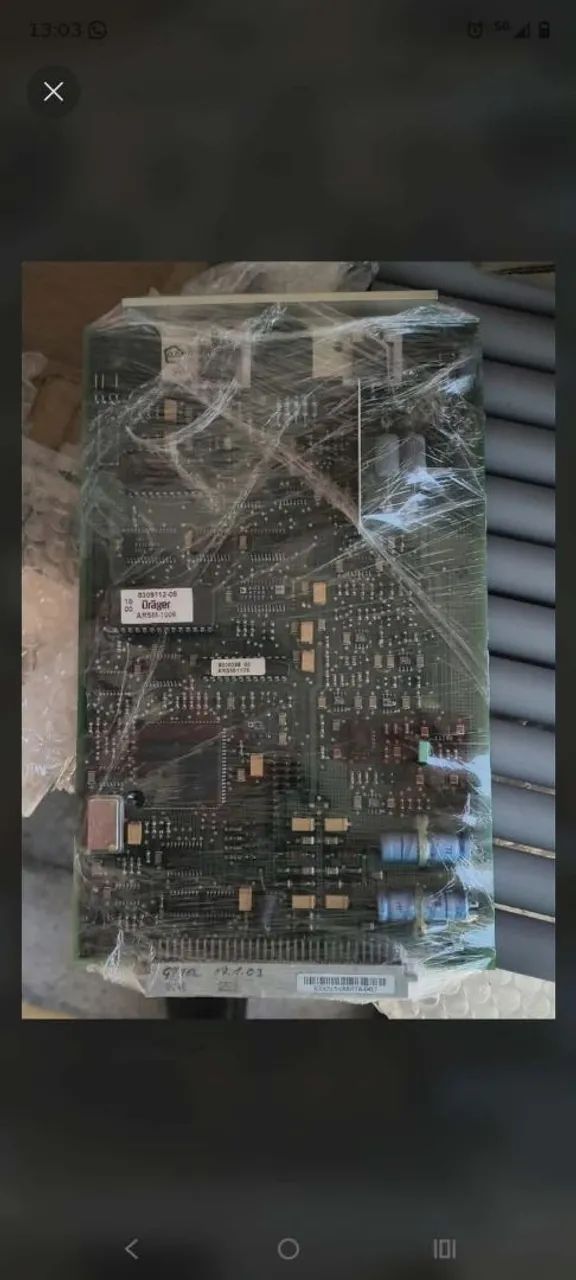 ?Placa Eletrônica Dräger ARSM 1008 (Cód. 8309112-05) - Original