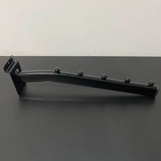 Arara Cabide Suporte RT 30 cm Slatwall KIT c/ 10 - USADO - Foto 3