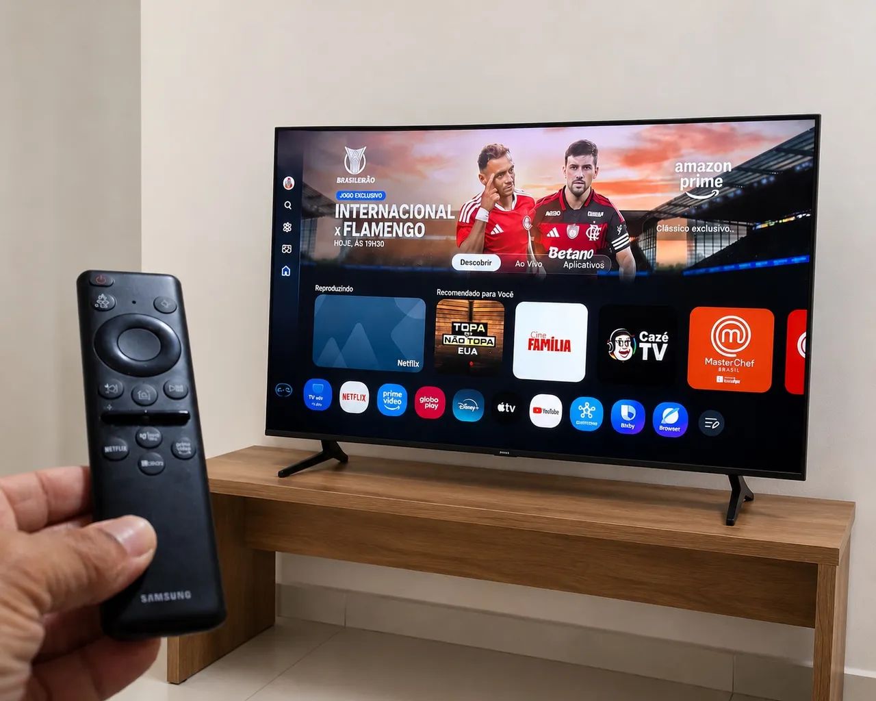 TV SAMSUNG SMART 55 POLEGADAS 