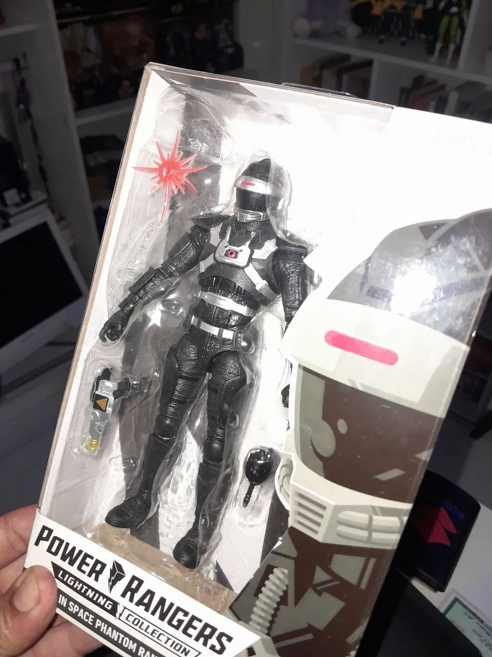 Power Rangers Lighting Collection Phantom Ranger  - Foto 2
