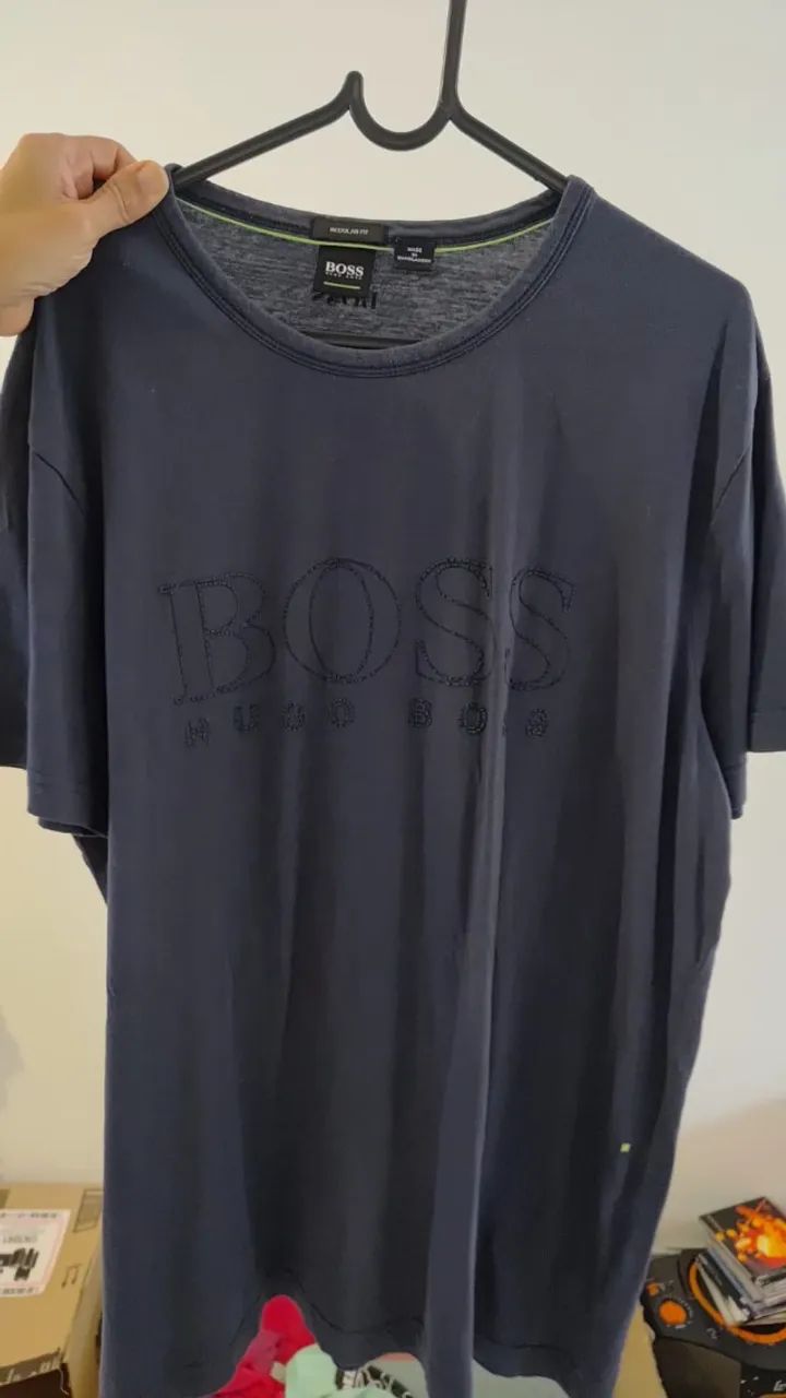 Camisa Hugo boss preta - Foto 2