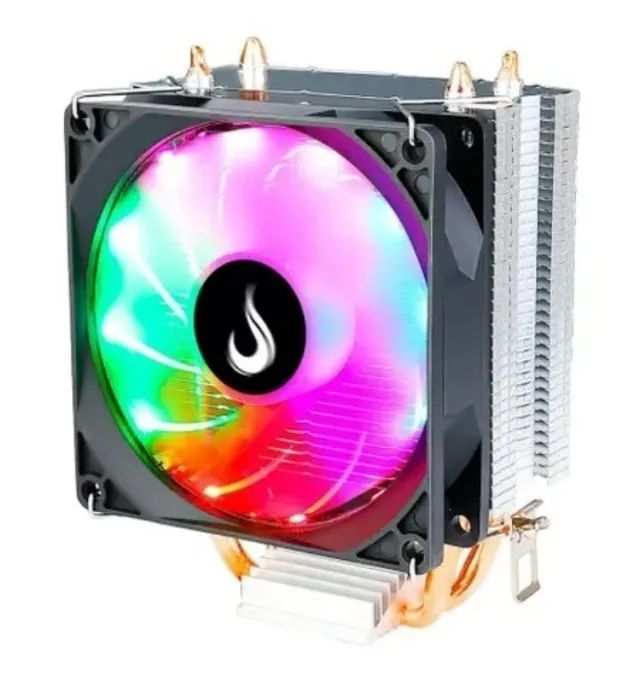 Novo Zero Cooler para Processador Gamer LED+ Pasta Térmica - Foto 3