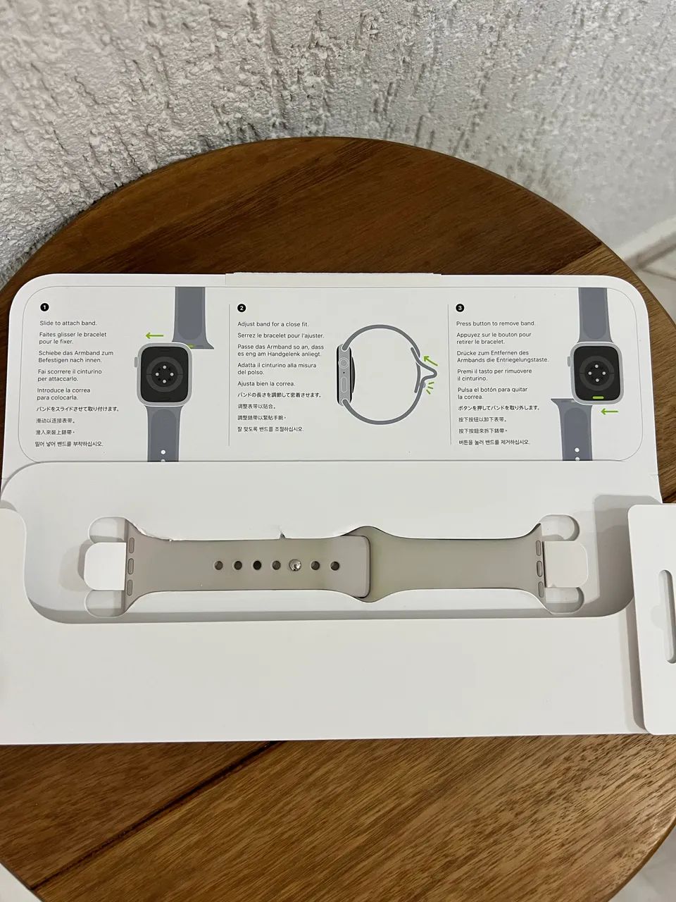 Pulseira Apple Watch Original Starlight Sport Band S/M - 41mm - Foto 2