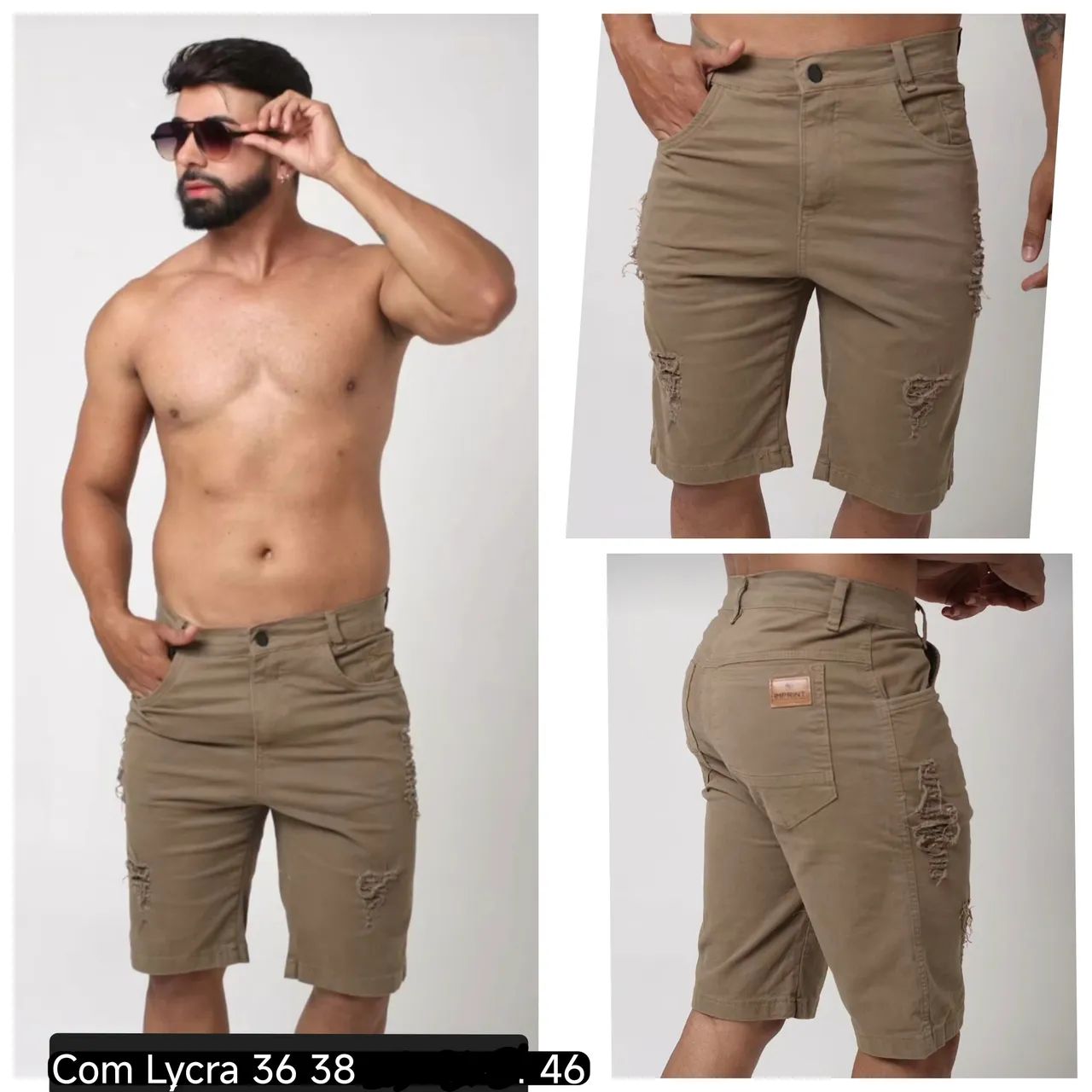 Bermudas jeans masculina  - Foto 4