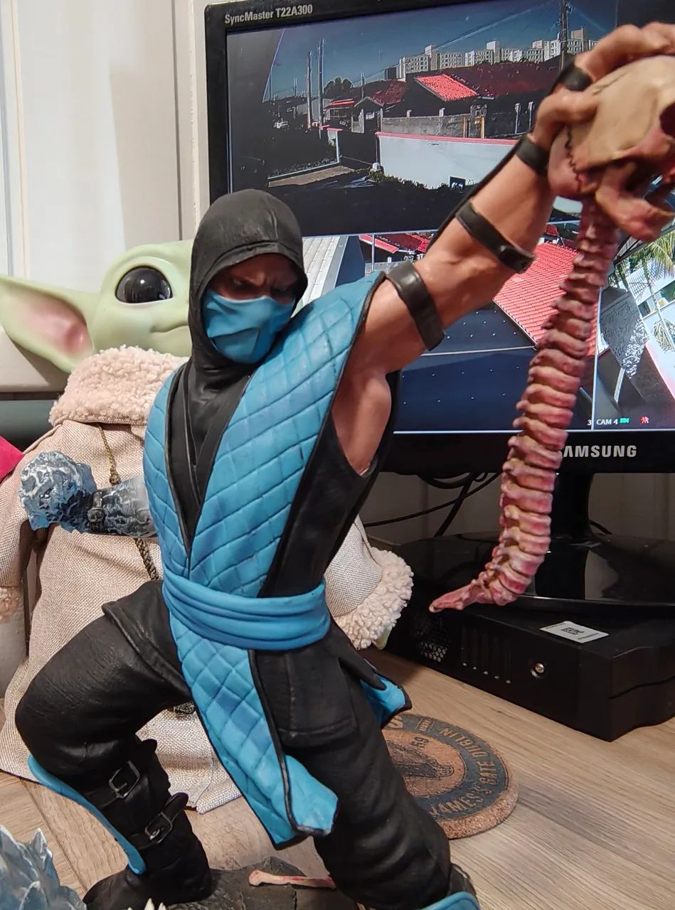 Kit MK - Goro, Sub-Zero e Scorpion - Iron Studios - Foto 2